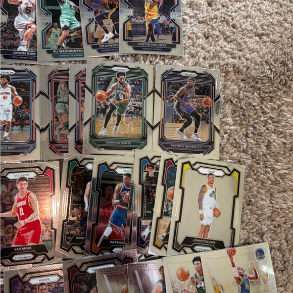 68 card lot of 2020-2025 Panini Prizm Monopoly & Prizm vet & Rookie basketball - Picture 7 of 7